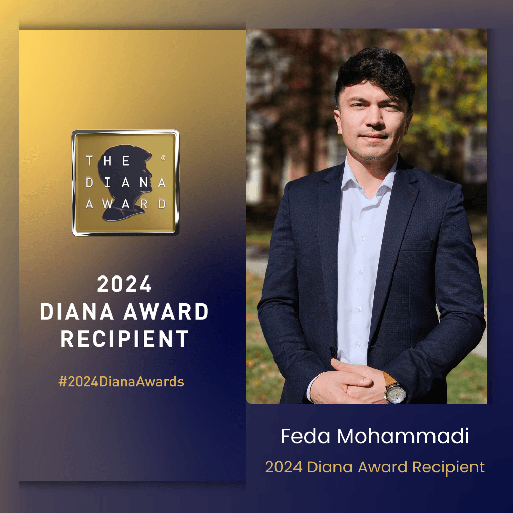 Diana Award of Feda Mohammadi